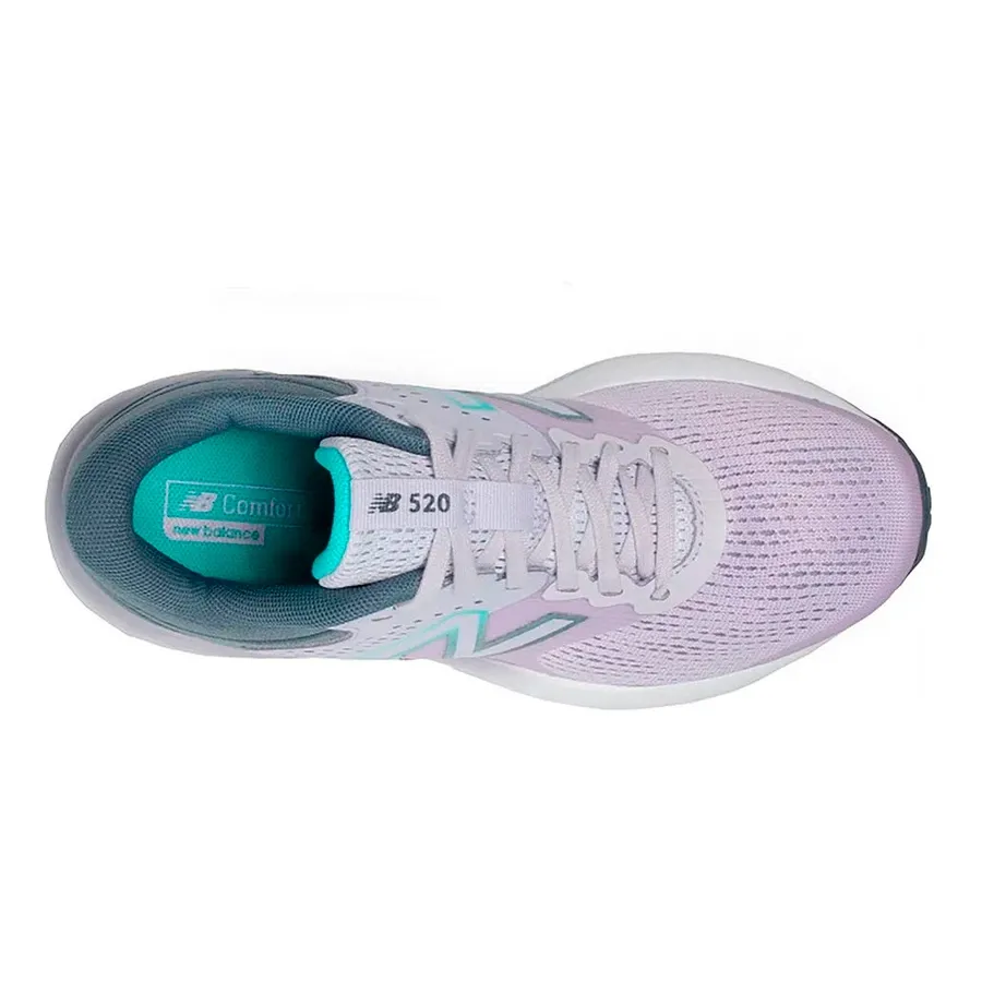 Imagen 2 de 4 de Zapatillas New Balance 520v7-LILA/AQUA/GRIS