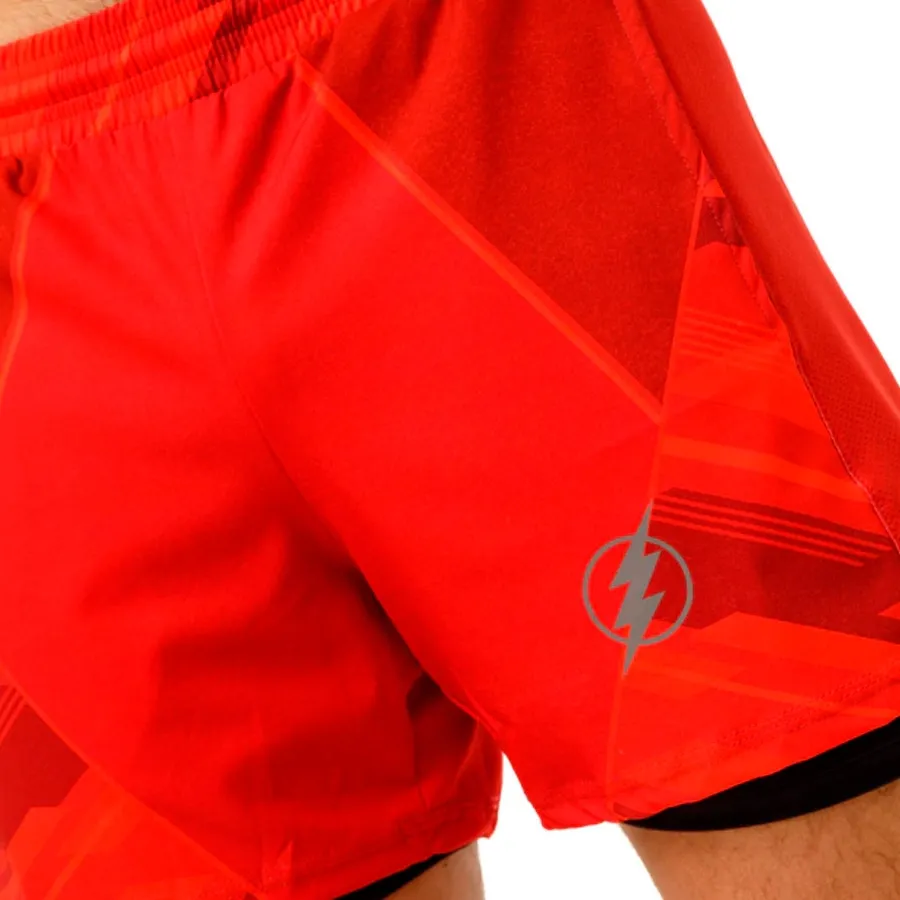 Imagen 3 de 6 de Shorts Warner Bros Short  The Flash-BORDO/ROJO
