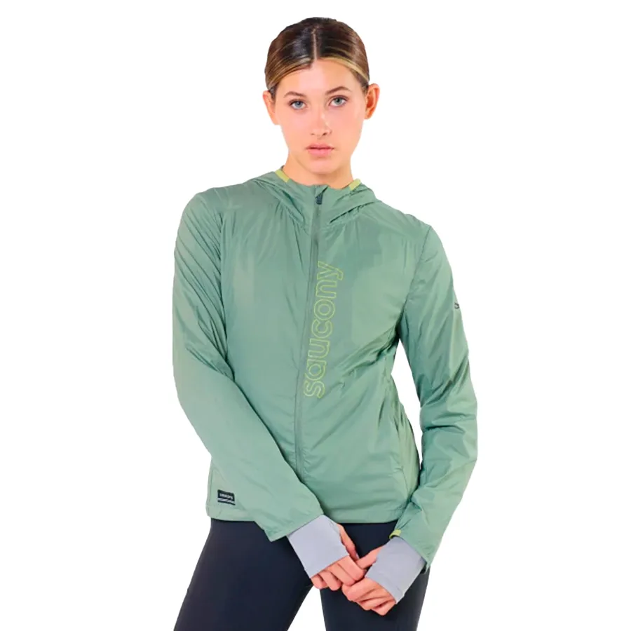 Imagen 0 de 4 de Campera Saucony Peregrine Packaway-OLIVA