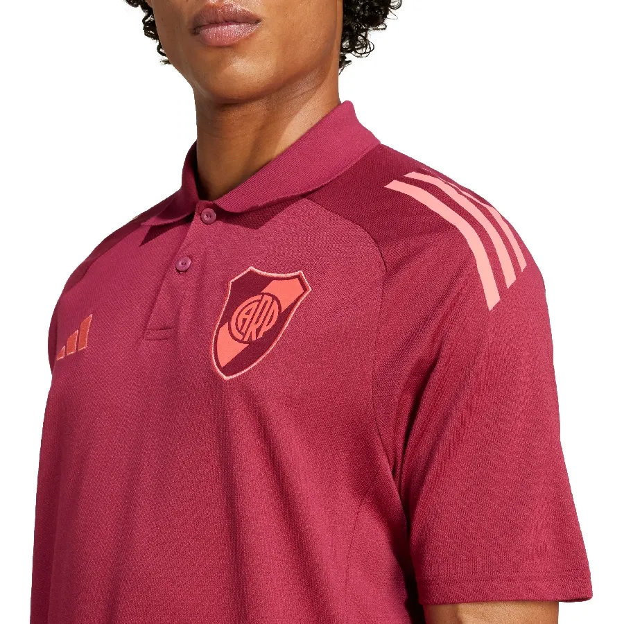 Imagen 5 de 6 de Remera adidas Chomba River Plate 24/25-BORDO