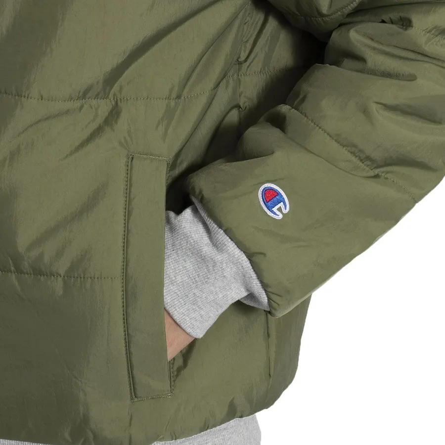 Imagen 2 de 6 de Campera Champion reversible-VERDE