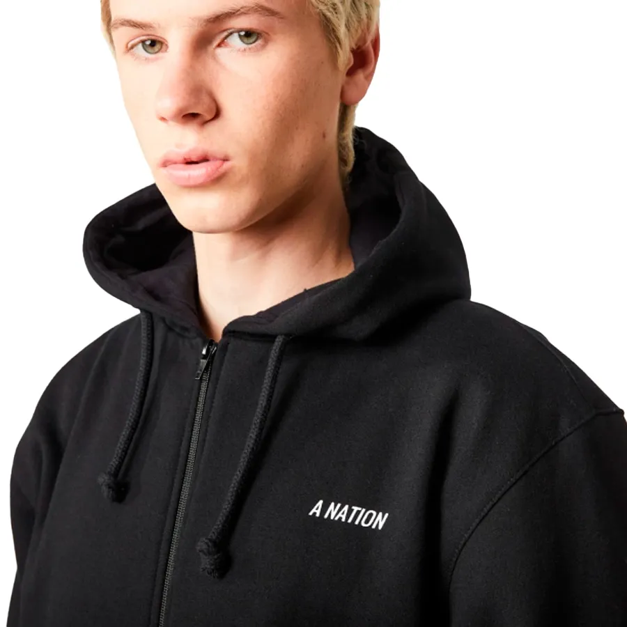 Imagen 3 de 4 de Campera A Nation Basic-NEGRO