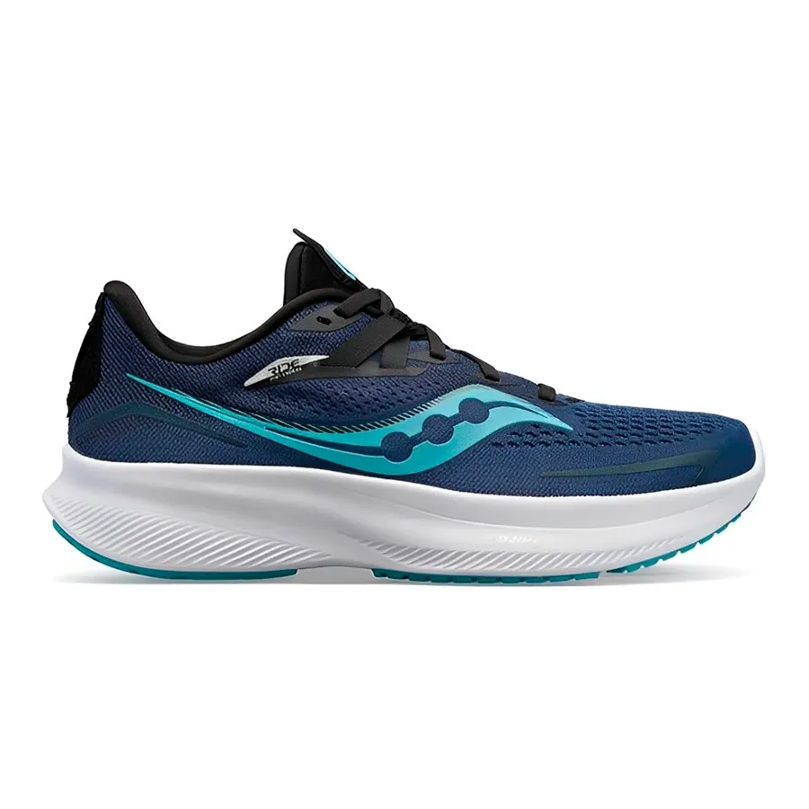 Imagen 0 de 5 de Zapatillas Saucony Ride 15-MARINO/CELESTE/NEGRO