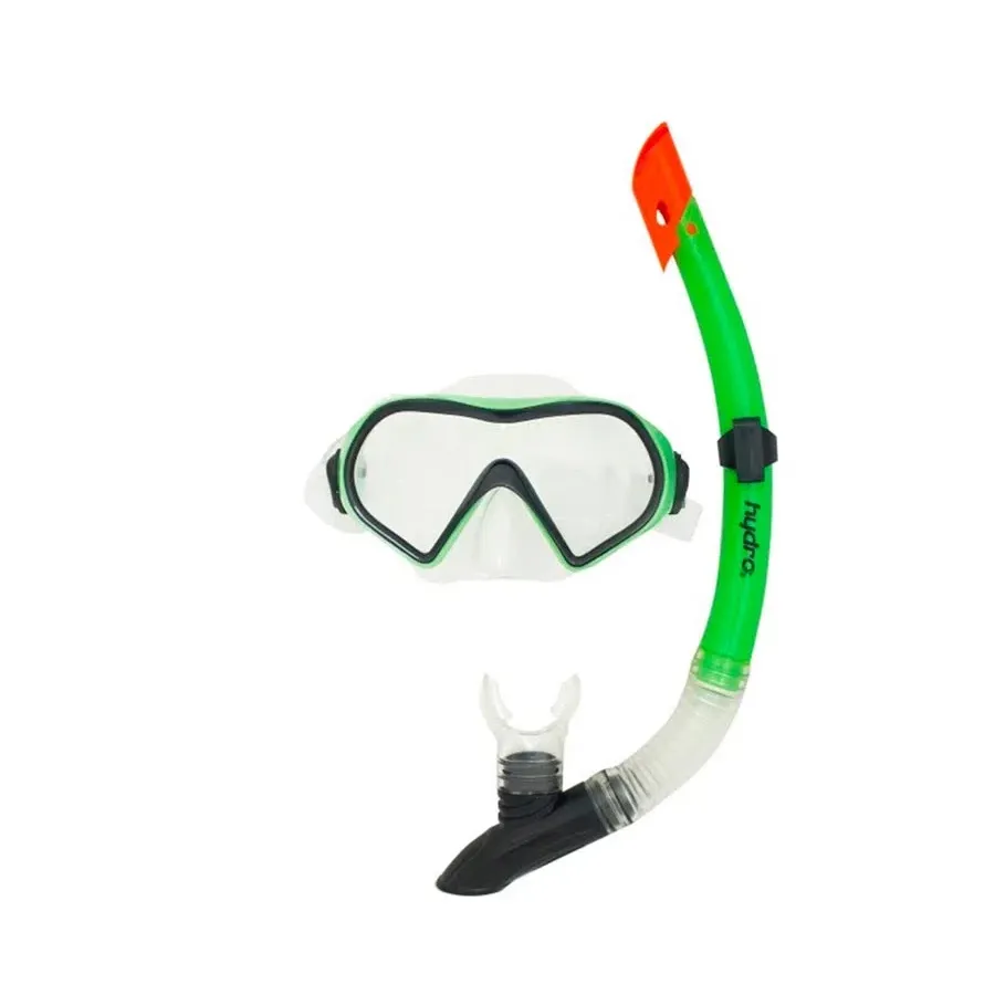Imagen 0 de 1 de Set Hydro Snorker + Máscara-VERDE