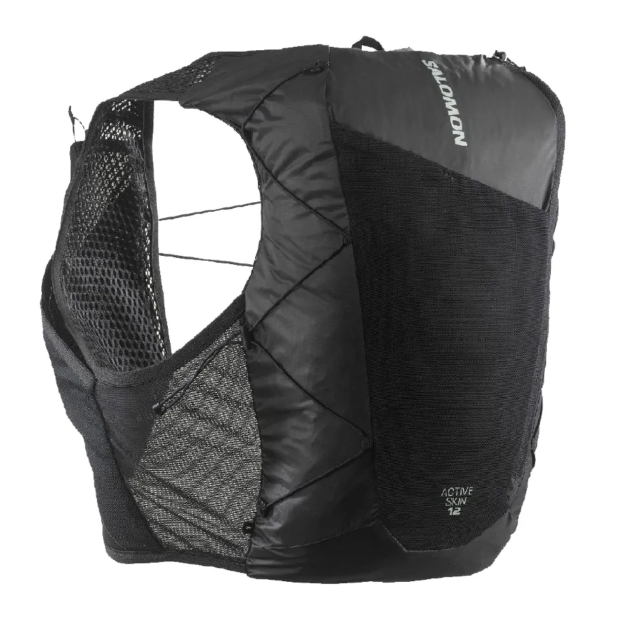 Imagen 2 de 4 de Chaleco Salomon Active Skin 12 No Flasks-NEGRO