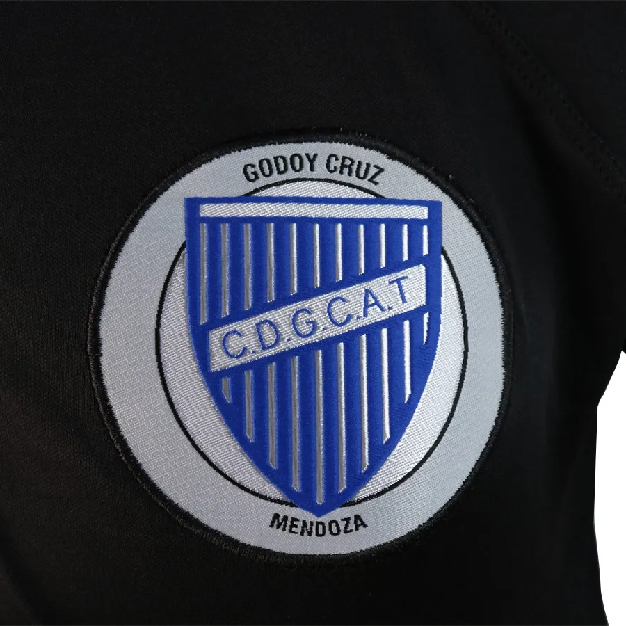 Imagen 4 de 5 de Remera Fiume Sport Chomba Técnica Godoy Cruz-NEGRO