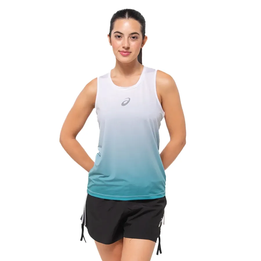 Imagen 0 de 5 de Remera Asics Degrade-TURQUESA/BLANCO