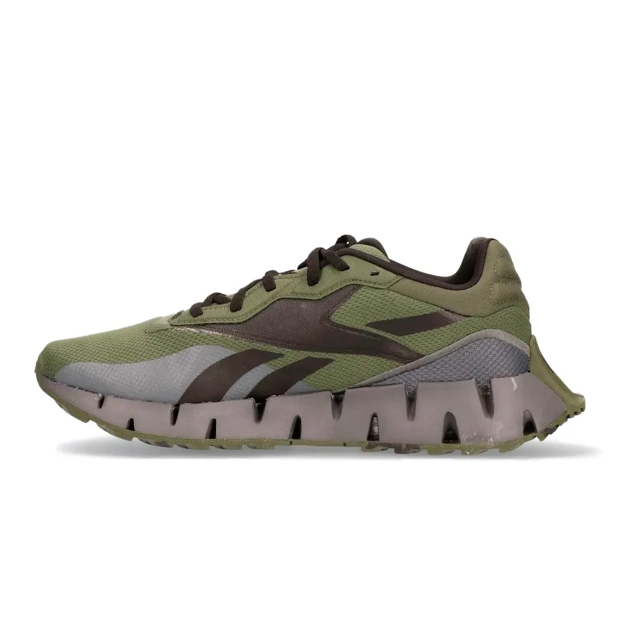 Imagen 3 de 5 de Zapatillas Reebok Zig Dynamica 4 Adventure-VERDE/GRIS/NEGRO