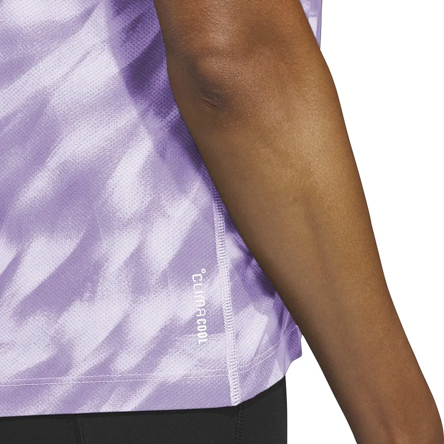 Imagen 4 de 5 de Remera adidas Own The Run Tee-LAVANDA