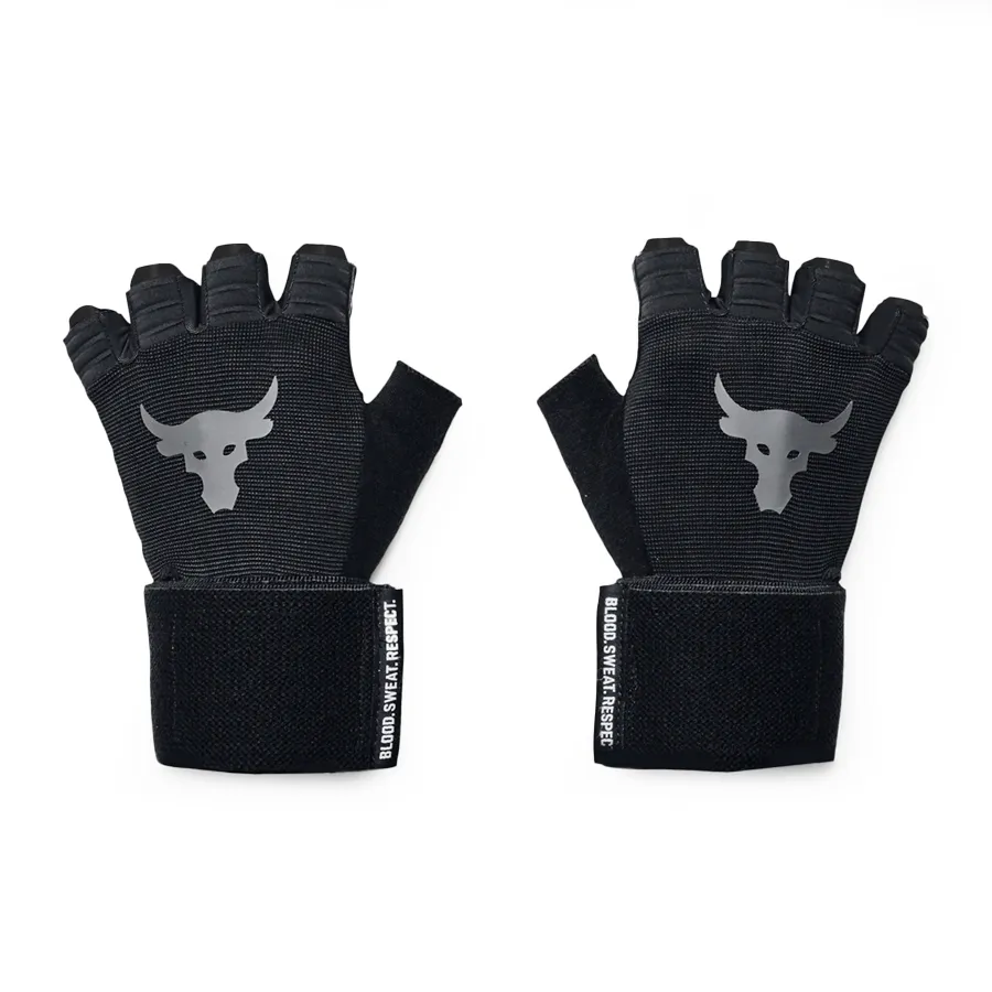 Imagen 0 de 4 de Guantes Under Armour Project Rock Training-NEGRO/GRIS
