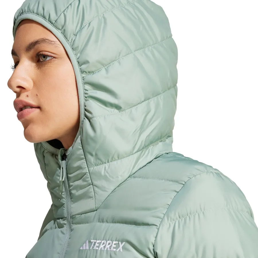 Imagen 5 de 6 de Campera adidas Térmica Ligera Terrex Multi-VERDE AGUA
