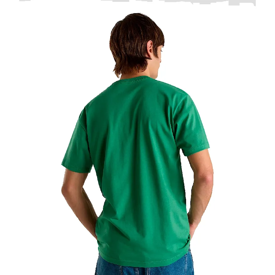 Imagen 2 de 5 de Remera Vans Hi Strech-VERDE/AMARILLO