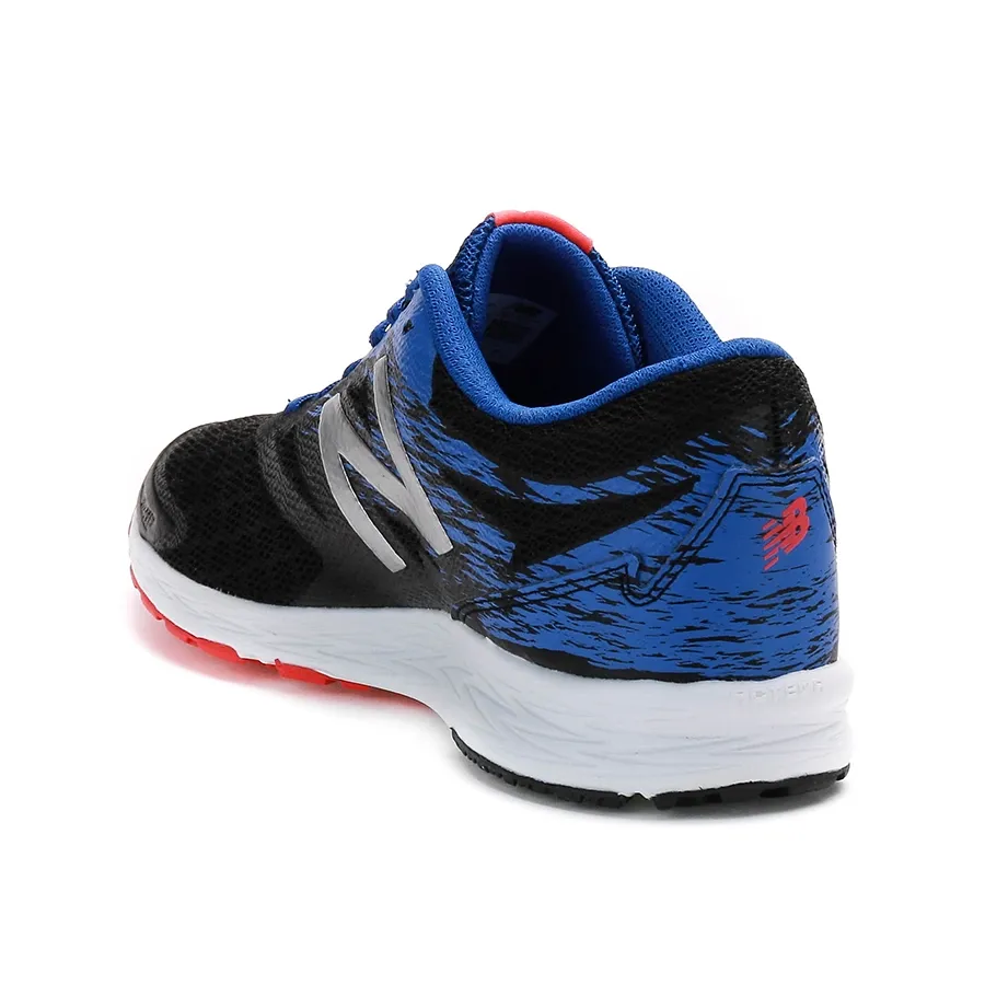 Imagen 2 de 4 de Zapatillas New Balance Flash Rn-AZUL/NEGRO/PLATA