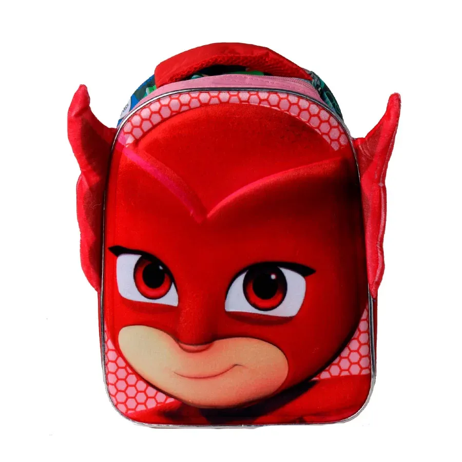 Imagen 1 de 3 de Mochila Footy Pj Mask De 12 3 D-ROJO