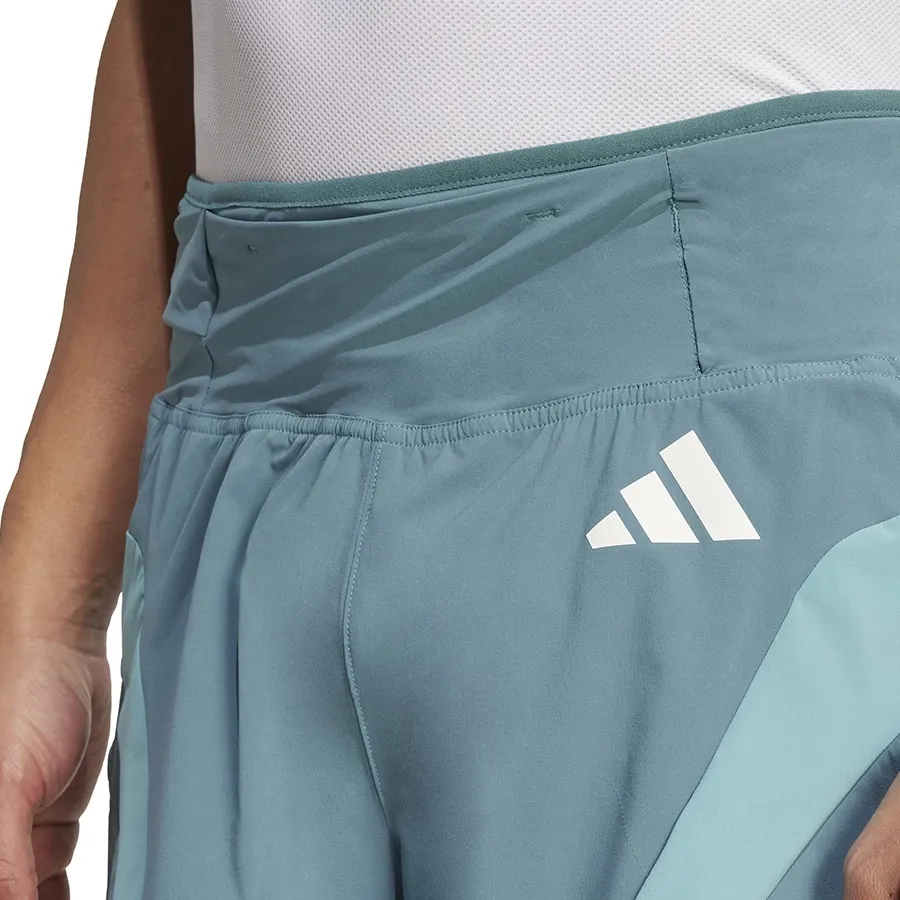 Imagen 3 de 5 de Shorts adidas Adizero Archive-PETROLEO