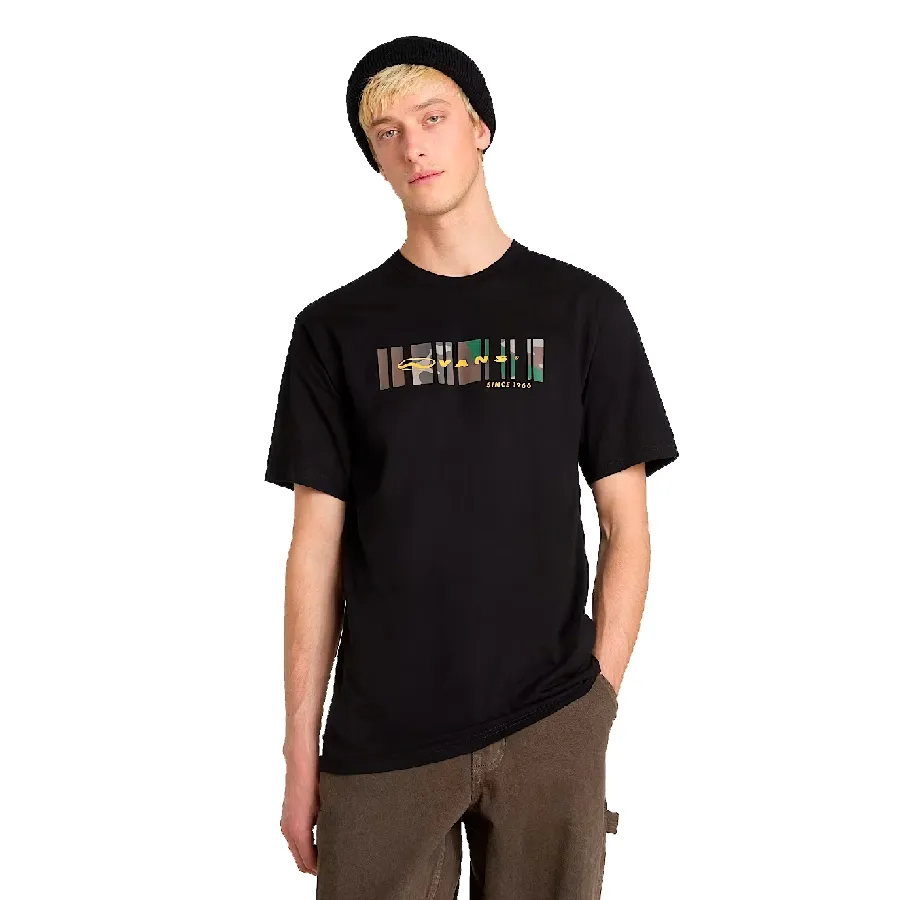 Imagen 0 de 4 de Remera Vans Scanner SS-NEGRO/CAMUFLADO/AMARILLO