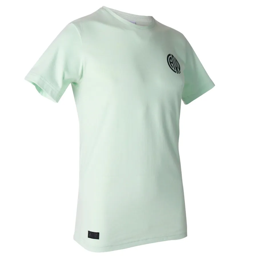 Imagen 1 de 4 de Remera adidas Graphic River Plate-VERDE AGUA/NEGRO