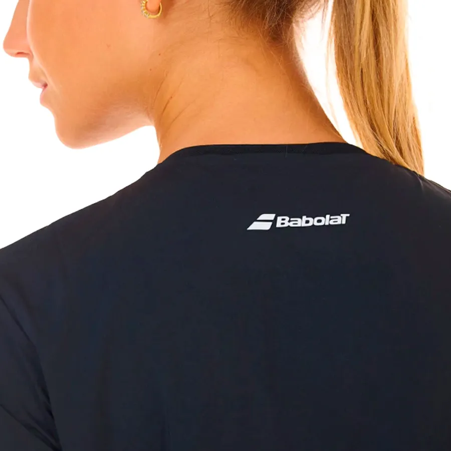 Imagen 3 de 4 de Remera Babolat Drive II-NEGRO