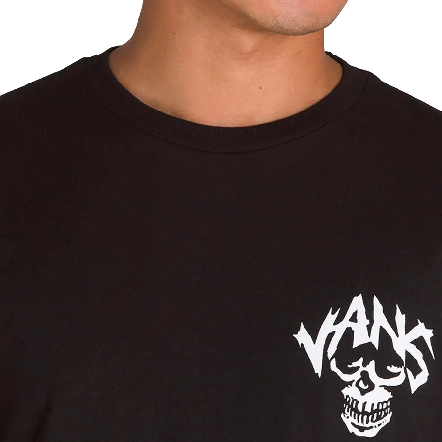 Imagen 3 de 4 de Remera Vans Spirit World-NEGRO/BLANCO
