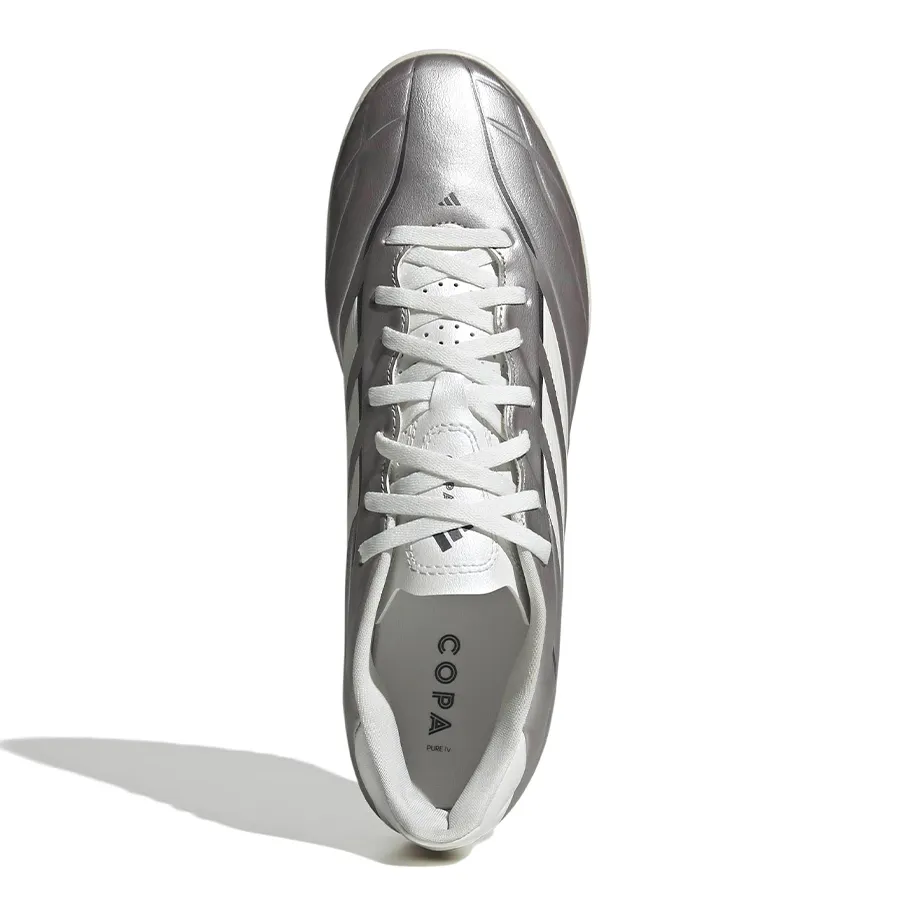Imagen 3 de 7 de Botines adidas Copa Pure IV Club Tf-PLATA/BLANCO