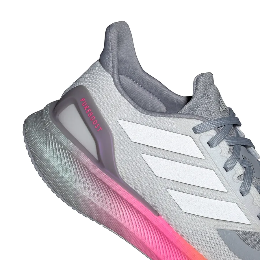 Imagen 5 de 6 de Zapatillas adidas Pureboost 5-GRIS/PLATA/ROSA