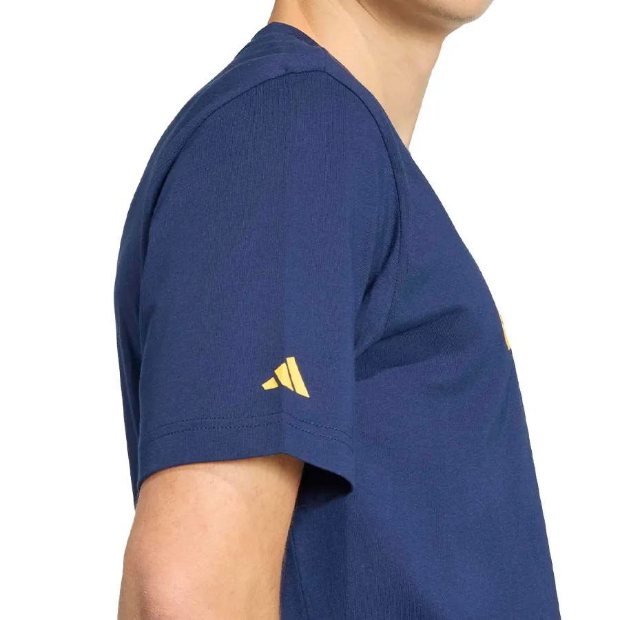 Imagen 5 de 6 de Remera adidas Graphic Boca Juniors-MARINO/AMARILLO