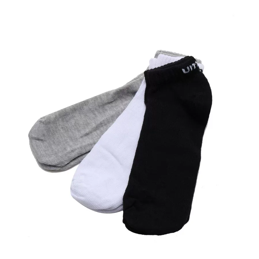 Imagen 0 de 1 de Medias Umbro Soquete Pack X3-BLANCO/GRIS/NEGRO