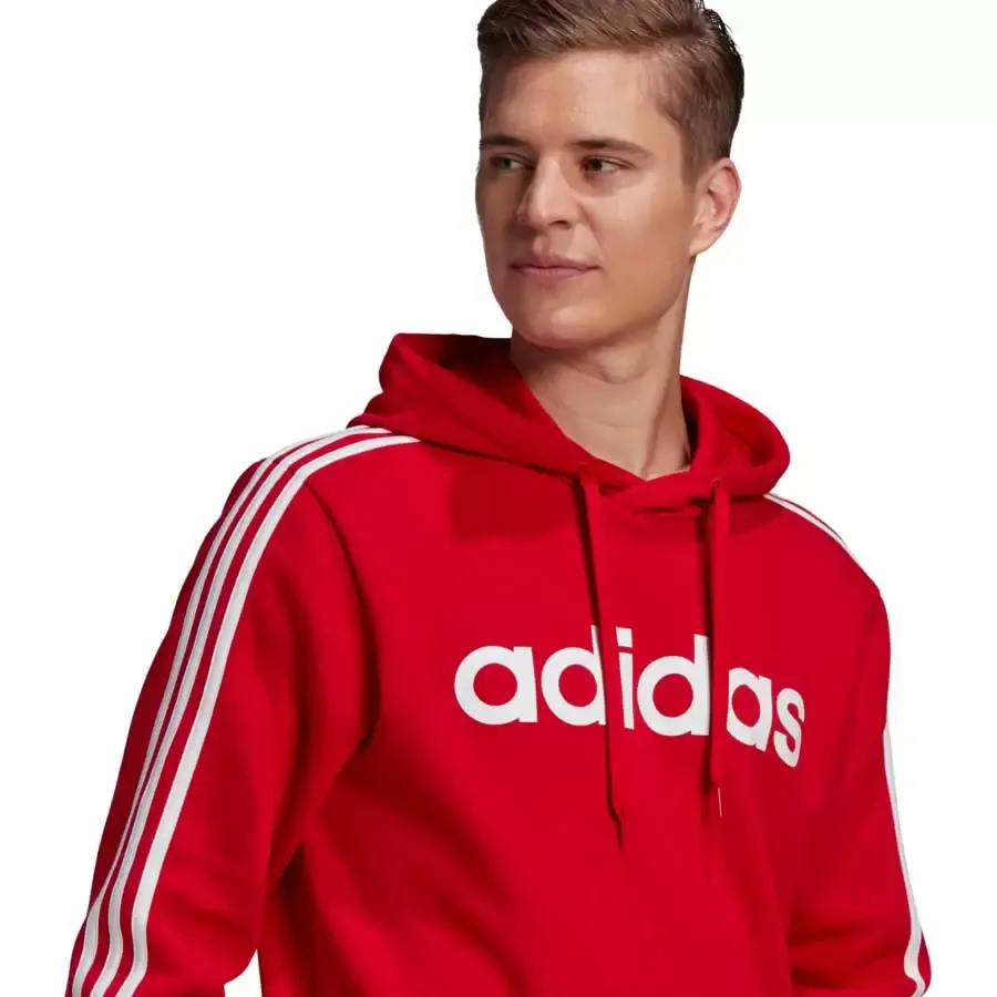 Imagen 2 de 5 de Buzo adidas Essentials 3 Rayas-ROJO/BLANCO