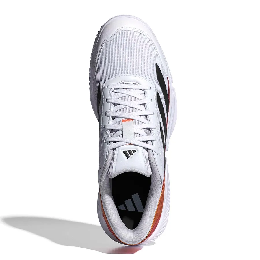 Imagen 4 de 8 de Zapatillas adidas Courtquick Padel-BLANCO/ROJO/COBRE