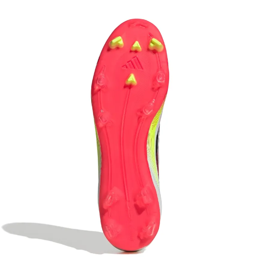 Imagen 4 de 7 de Botines adidas F50 League Fg-BLANCO/AMARILLO FLUOR/ROJO