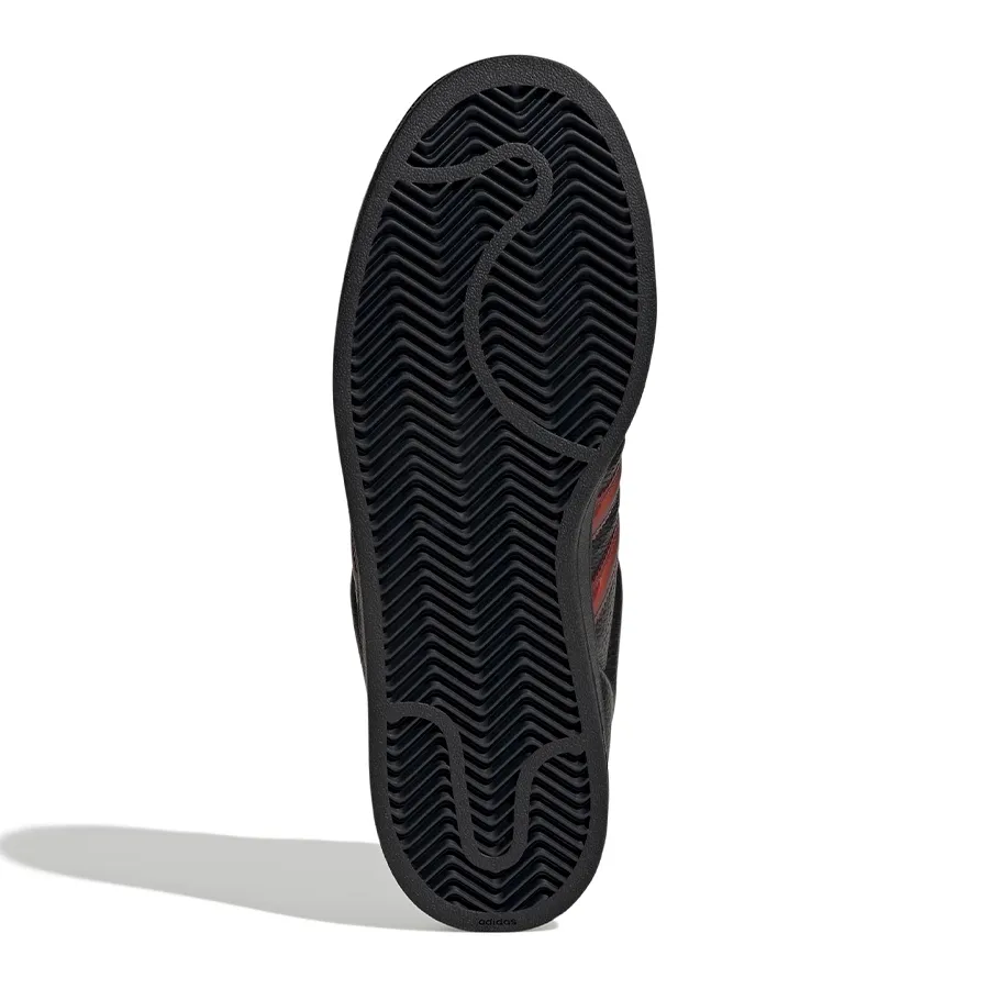 Imagen 4 de 7 de Zapatillas adidas originals Superstar II-NEGRO/ROJO