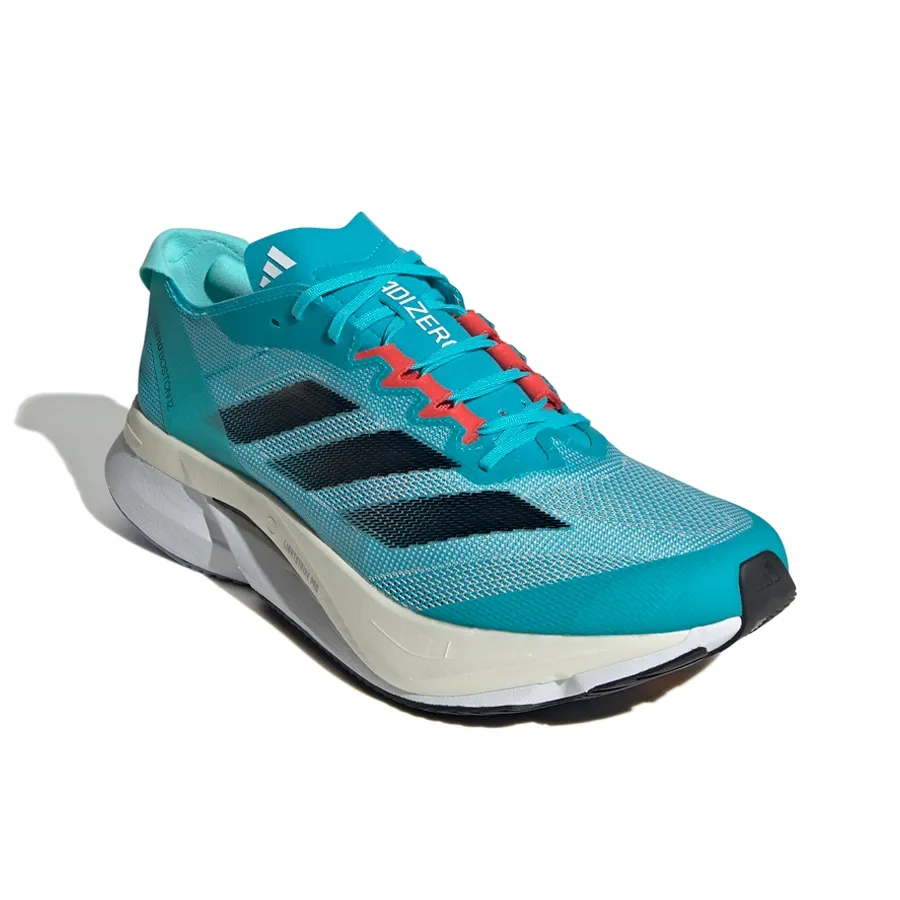 Imagen 1 de 8 de Zapatillas adidas Adizero Boston 12-TURQUESA/NEGRO/NARANJA