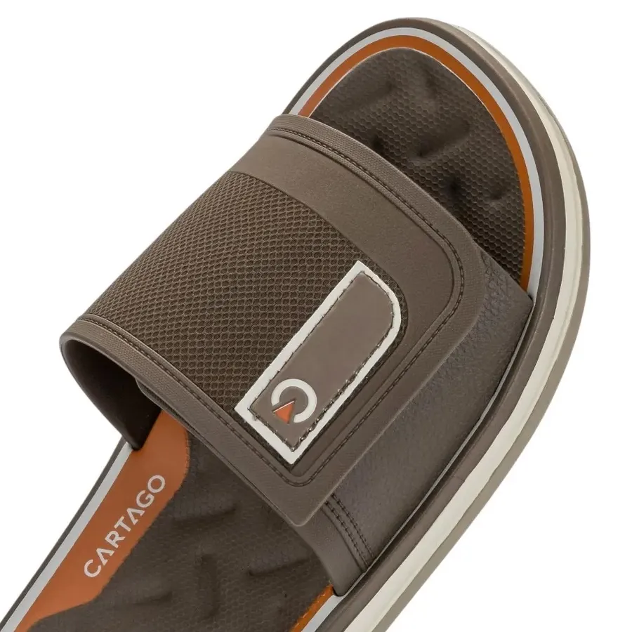 Imagen 3 de 4 de Sandalias Cartago Málaga Sport Slide-MARRON/BEIGE