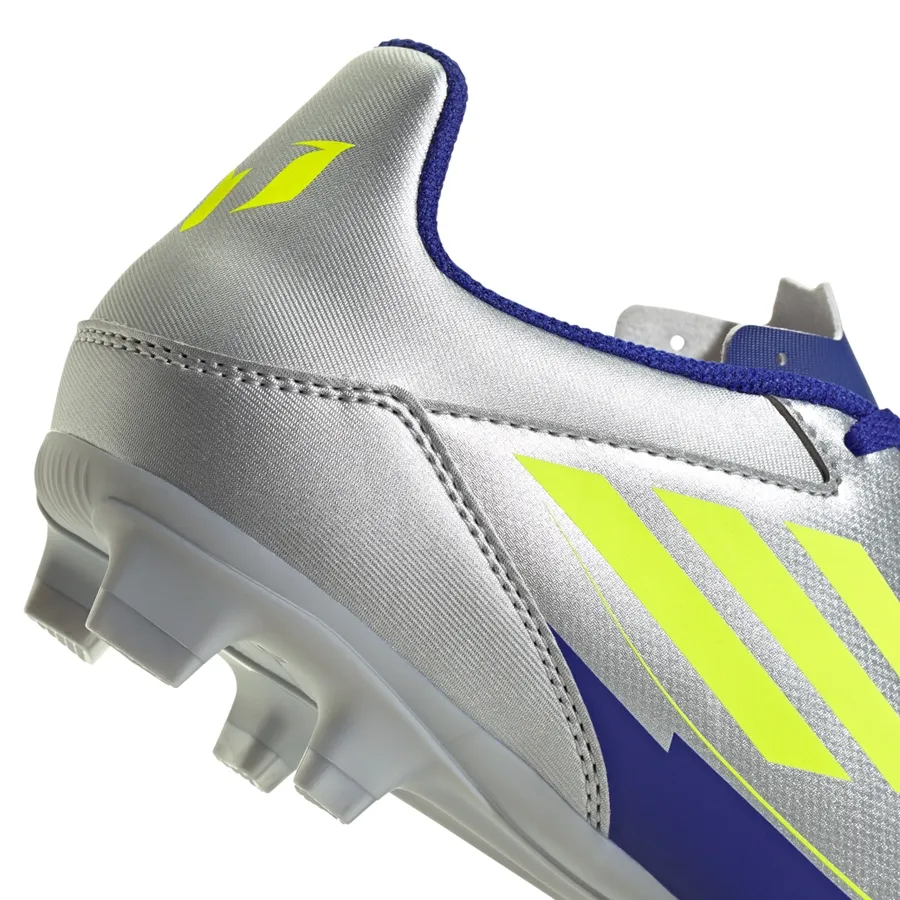 Imagen 5 de 7 de Botines adidas F50 Club Fg/Mg Messi-PLATA/VIOLETA/AMARILLO