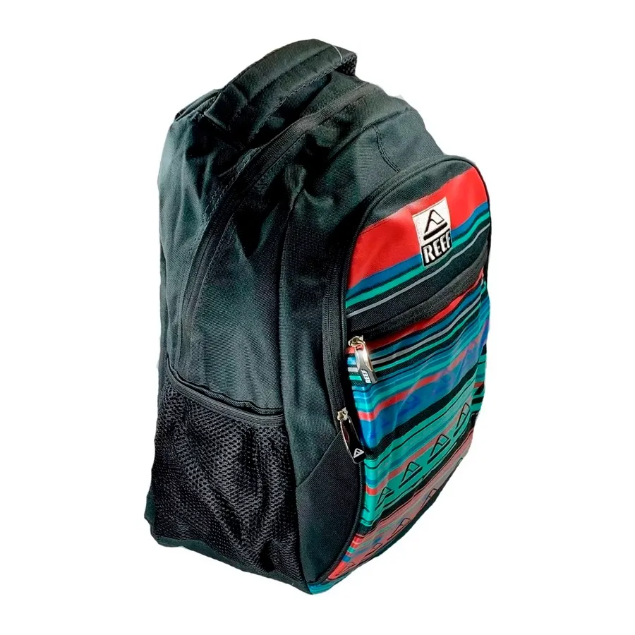 Imagen 1 de 3 de Mochila Reef 18 Escolar-NEGRO/AZUL/ROJO