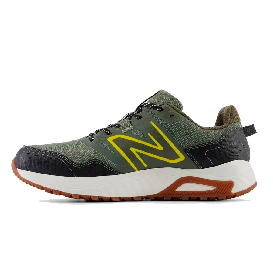 Imagen 1 de 4 de Zapatillas New Balance 410 v8-VERDE MILITAR/NEGRO/AMARILLO