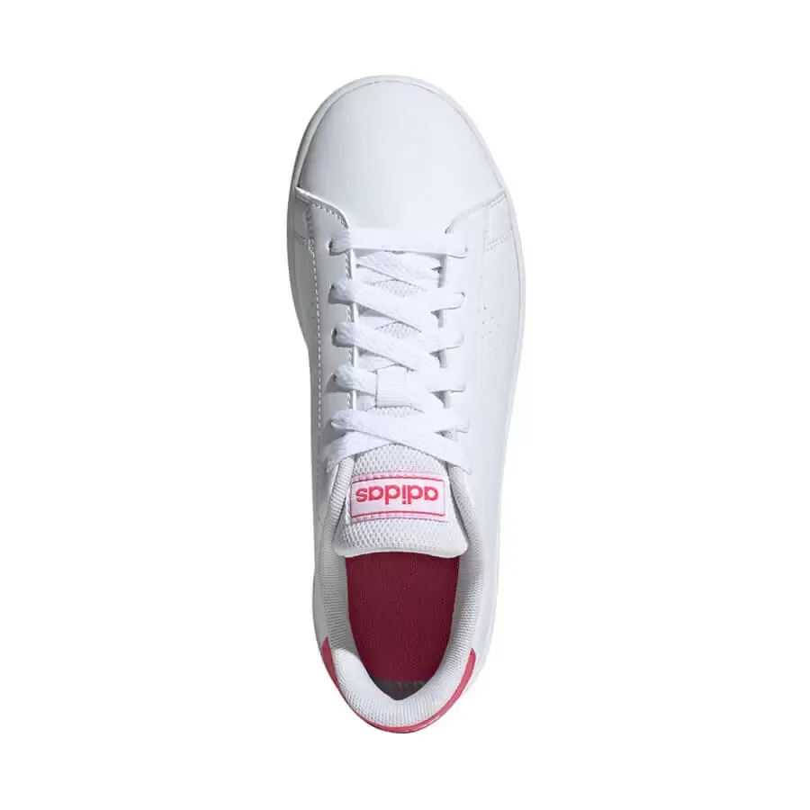 Imagen 3 de 5 de Zapatillas adidas Advantage K-BLANCO/ROSA
