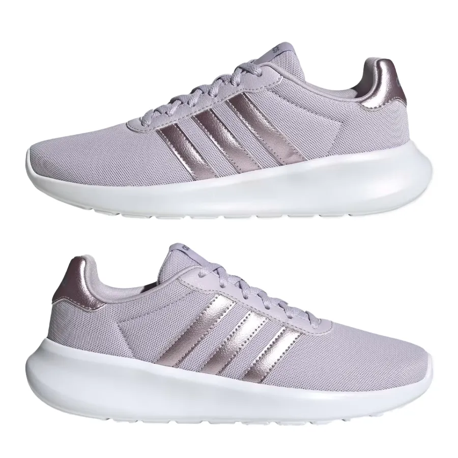 Imagen 4 de 8 de Zapatillas adidas Lite Racer 3.0-LILA/BLANCO