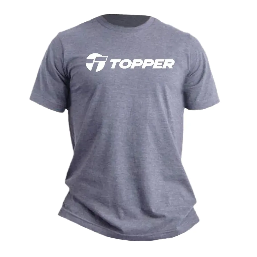 Imagen 1 de 3 de Remera Topper Estampada Brand Tee-GRIS
