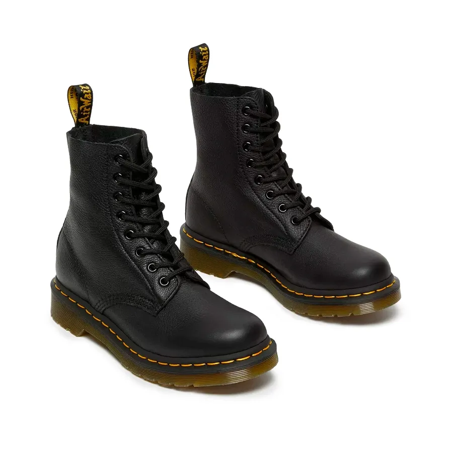 Imagen 3 de 9 de Botas Dr Martens 1460 Pascal Virginia-NEGRO
