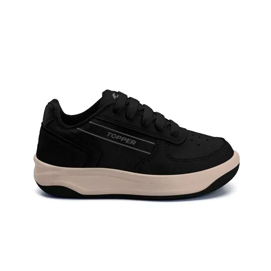 Imagen 0 de 5 de Zapatillas Topper Vigo Kids-NEGRO