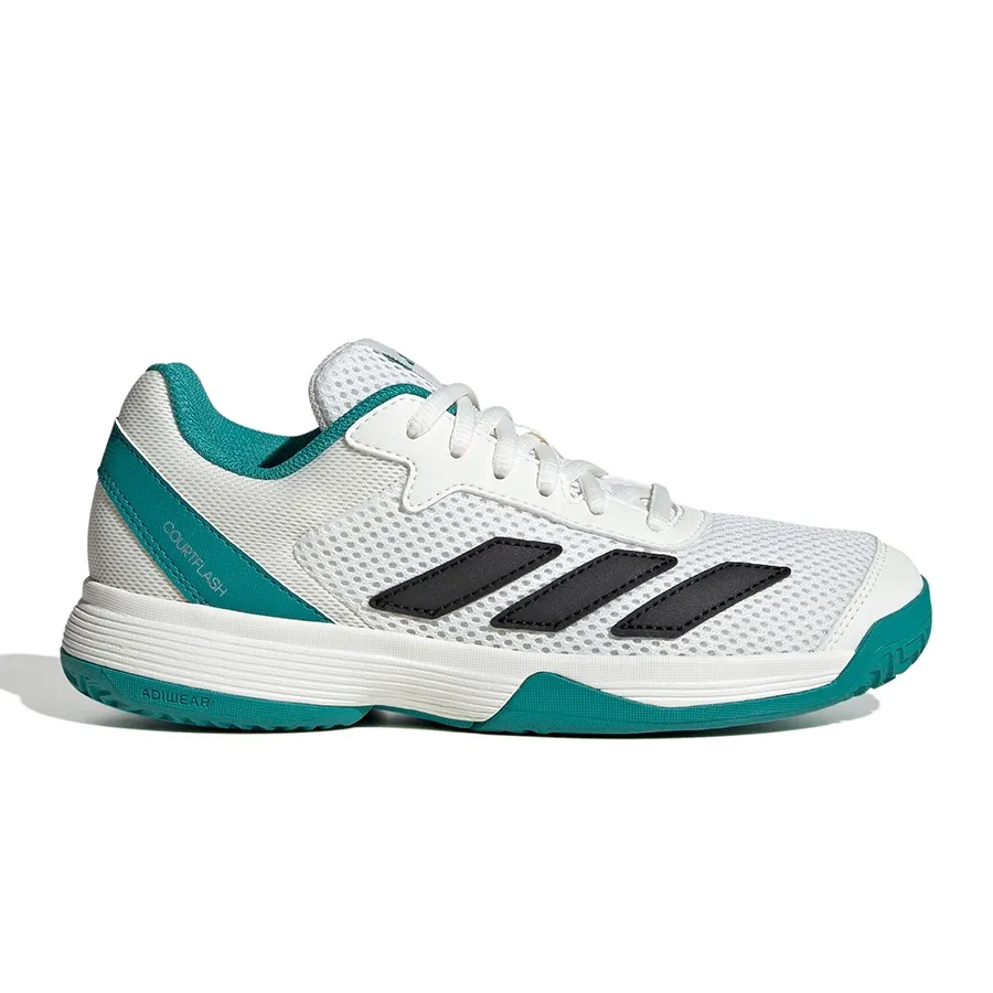 Imagen 0 de 7 de Zapatillas adidas Courtflash-BLANCO/PETROLEO