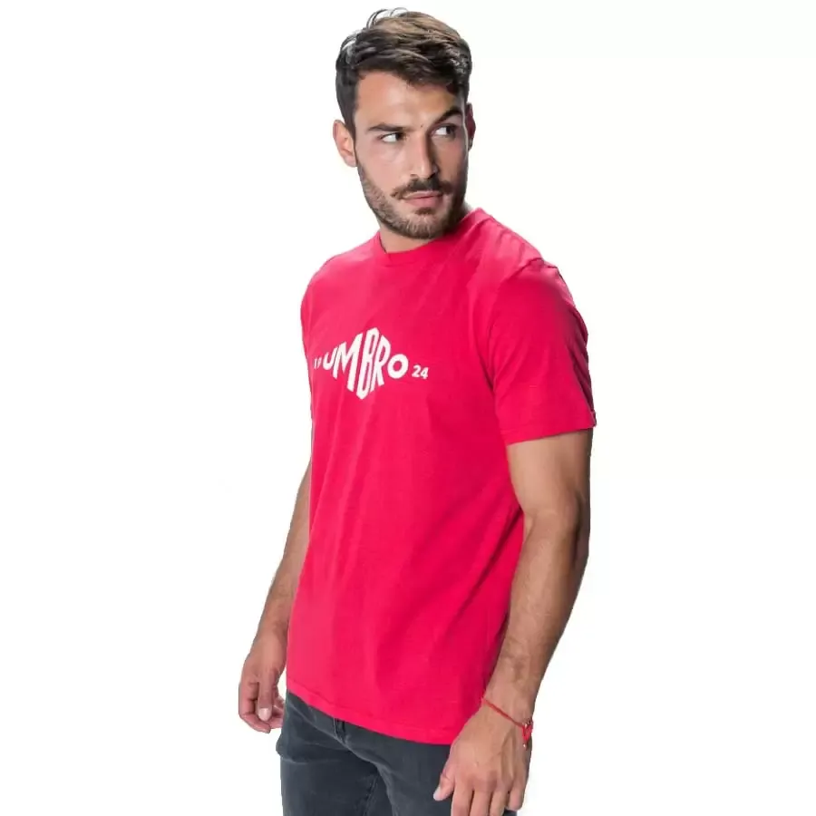 Imagen 1 de 2 de Remera Umbro Estampa 1924 Hombre-ROJO