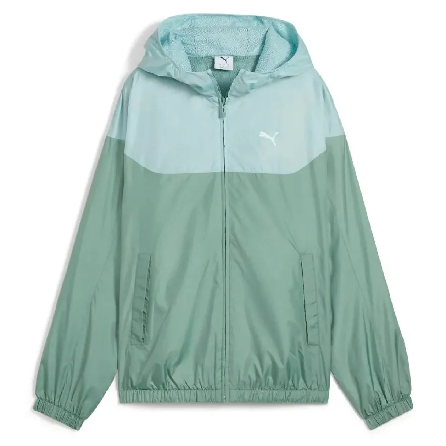 Imagen 0 de 4 de Campera Puma Essentials Relaxed Windbreaker-VERDE/OLIVA