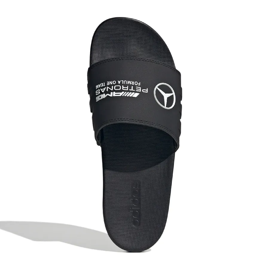 Imagen 3 de 7 de Ojotas adidas Adilette Comfort Mercedes-NEGRO