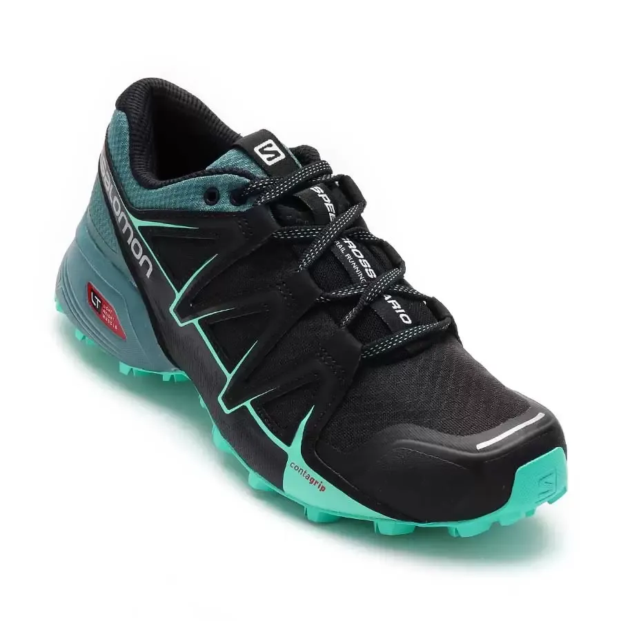 Imagen 3 de 4 de Zapatillas Salomon Speedcross Vario 2-NEGRO/AQUA