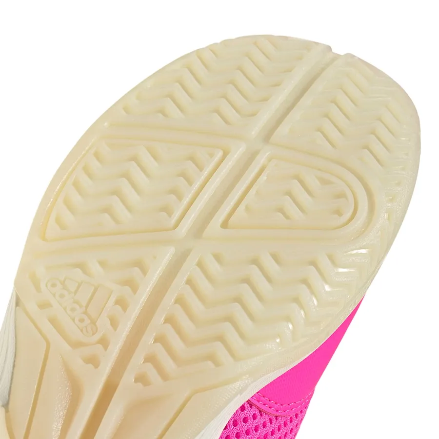 Imagen 4 de 7 de Zapatillas adidas Courtflash-ROSA FLUOR/PLATA