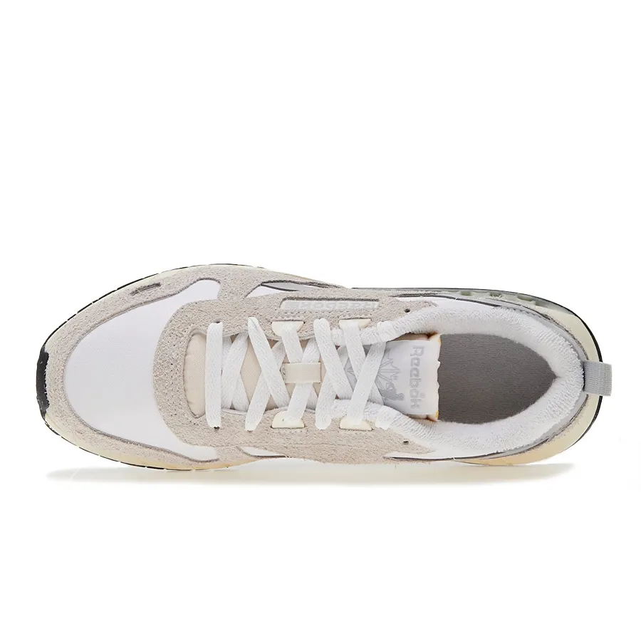 Imagen 3 de 5 de Zapatillas Reebok Classic Leather Hexalite +-GRIS/BLANCO