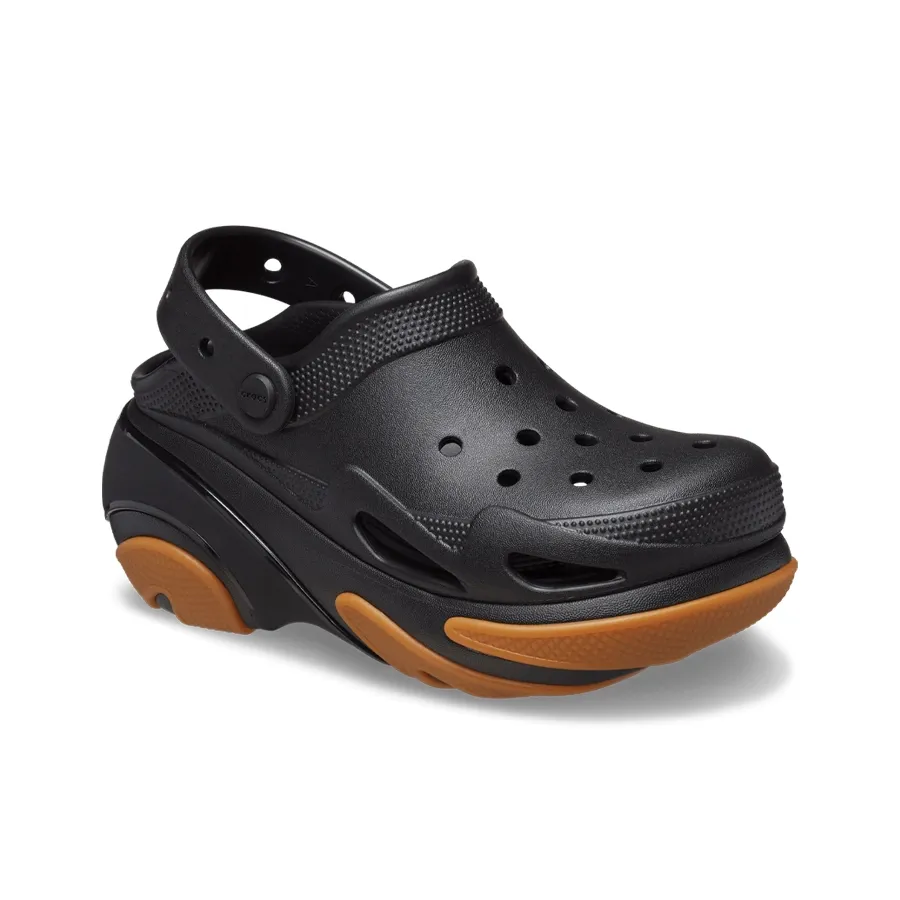 Imagen 1 de 6 de Sandalias Crocs Bubble Crush Clog-NEGRO