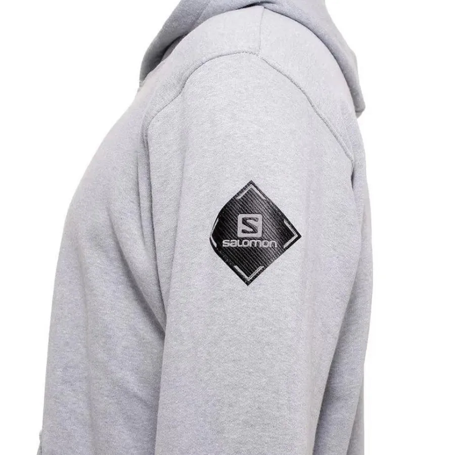Imagen 2 de 4 de Buzo Salomon Logo Hoodie II-GRIS